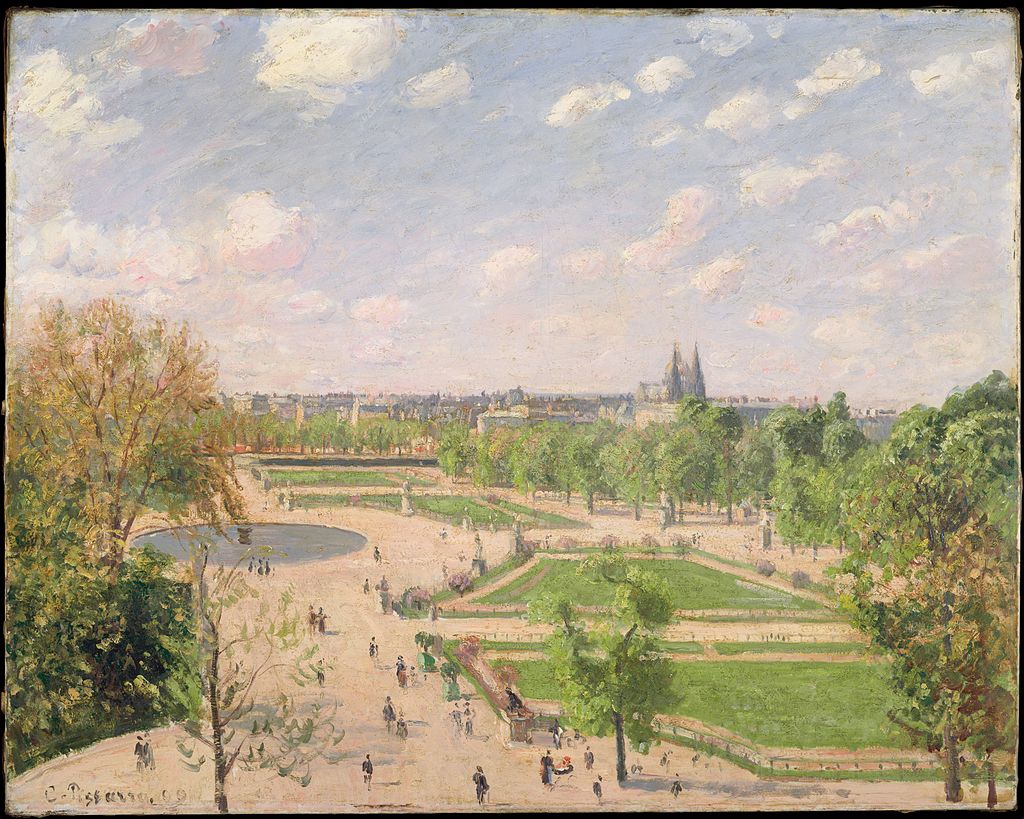Painting by Camille Pissarro