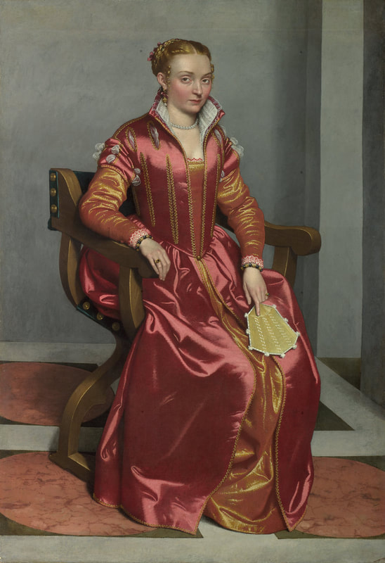 Moroni, The Lady in Red
