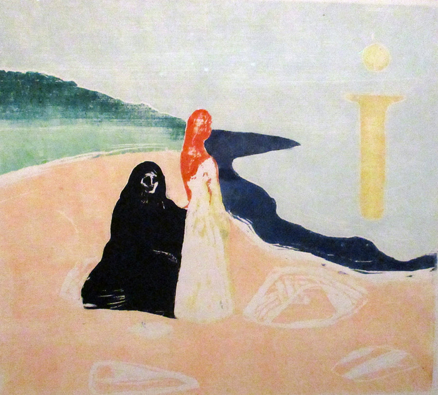 Munch, Two Women on the Shore
