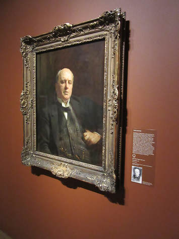 Henry James by John Singer Sargent at the Morgan Library and Museum