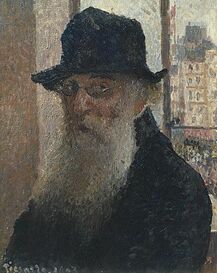 Caille Pissarro self-portrait