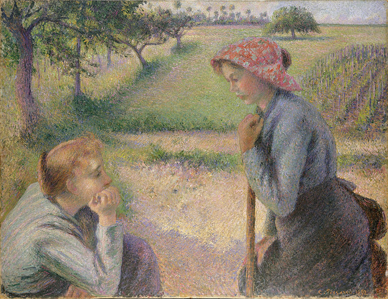 Painting by Camille Pissarro