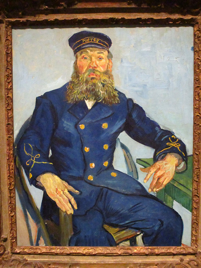 Van Gogh's Postmaster, Boston Museum of Fine Arts