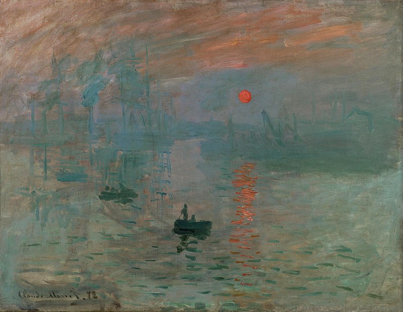 Painting by Claude Monet