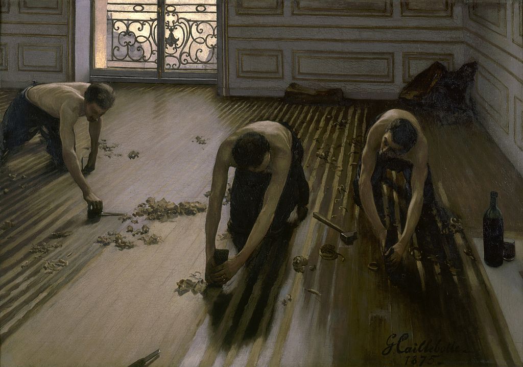Painting by Gustave Caillebotte