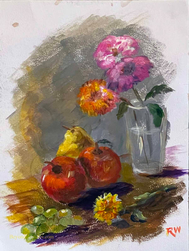 Still life painting by Rich Wagner
