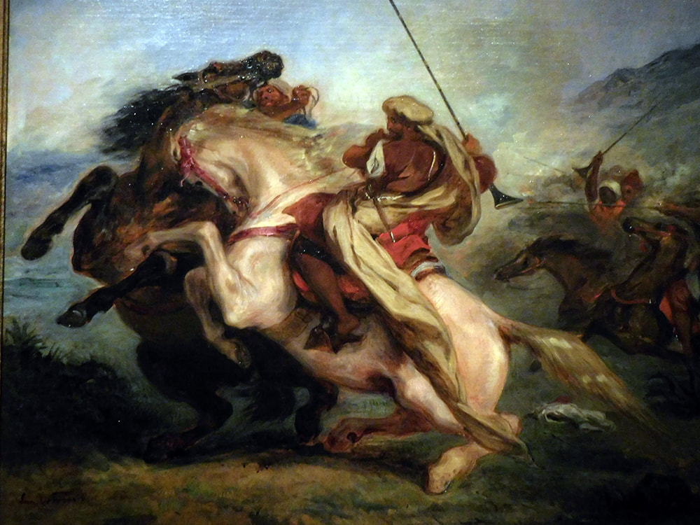 Painting by Eugene Delacroix