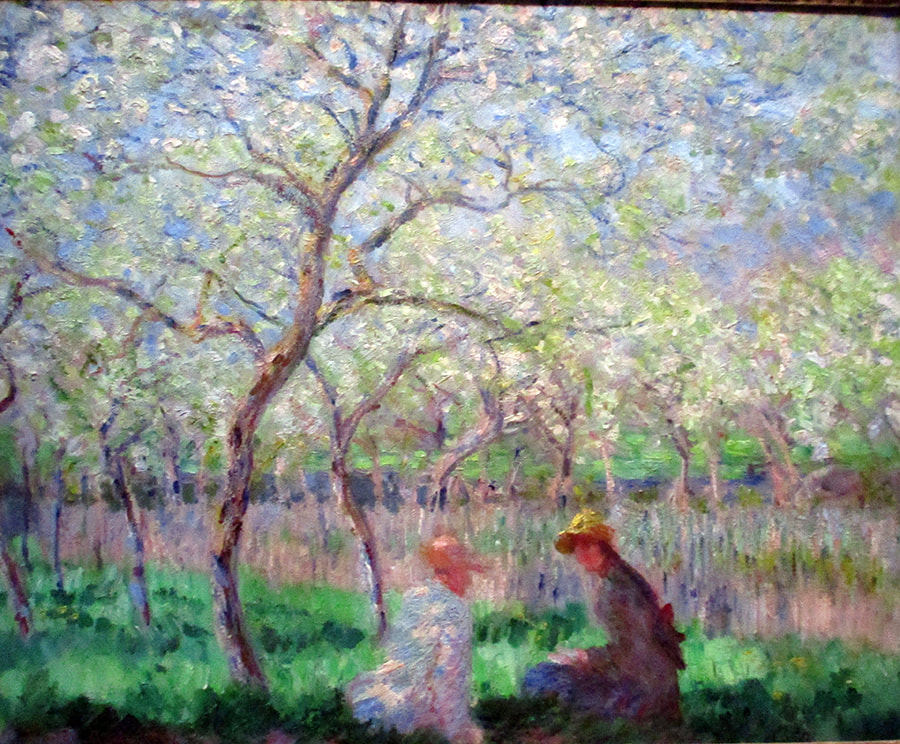 Monet, Springtime, Fitzwilliam Museum