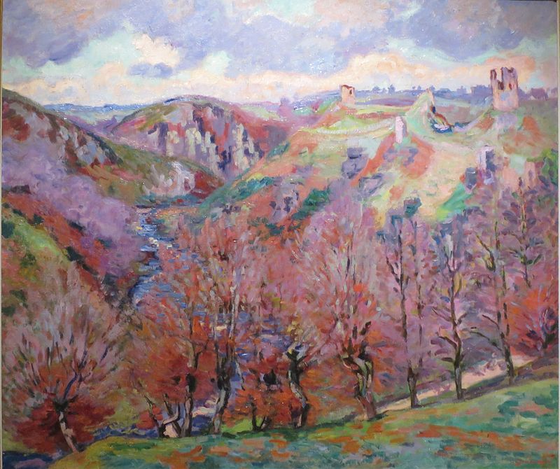 Painting by  Armand Guillaumin