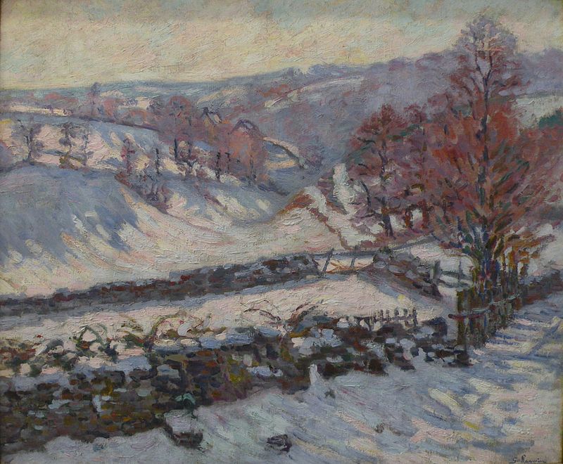 Painting by  Armand Guillaumin