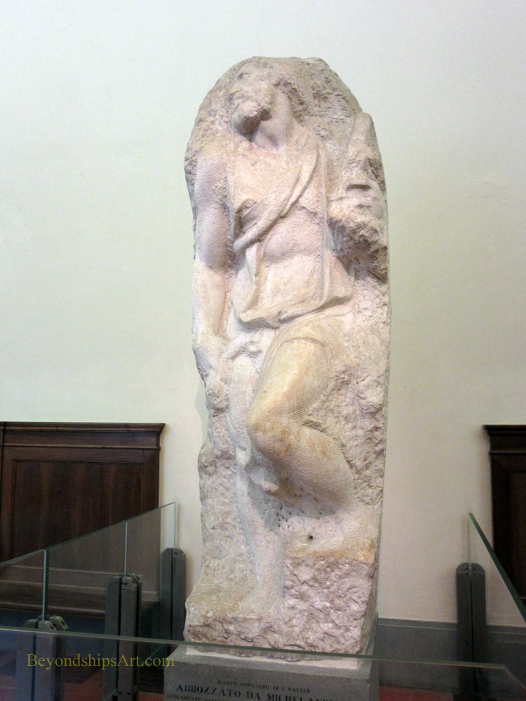 Academia Gallery, Michelangelo's St. Matthew
