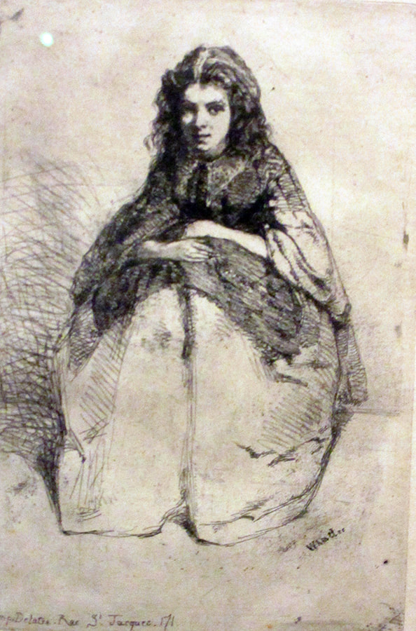Etching by James McNeill Whistler
