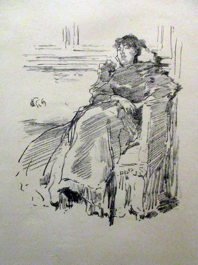 Lithograph by James McNeill Whistler