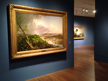 Exhibition of Thomas Cole paintings