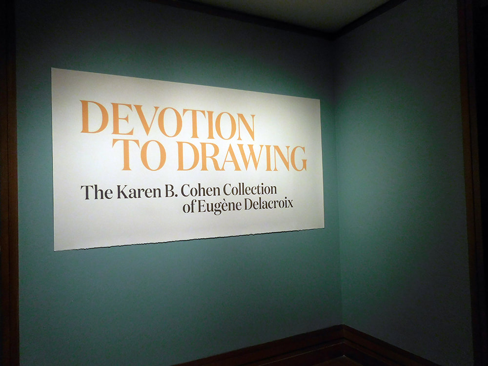 Delacroix Drawings exhibit at Metropolitan Museum