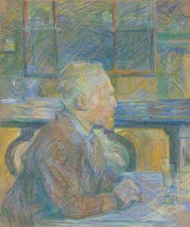 Latrec's portrait of Van Gogh