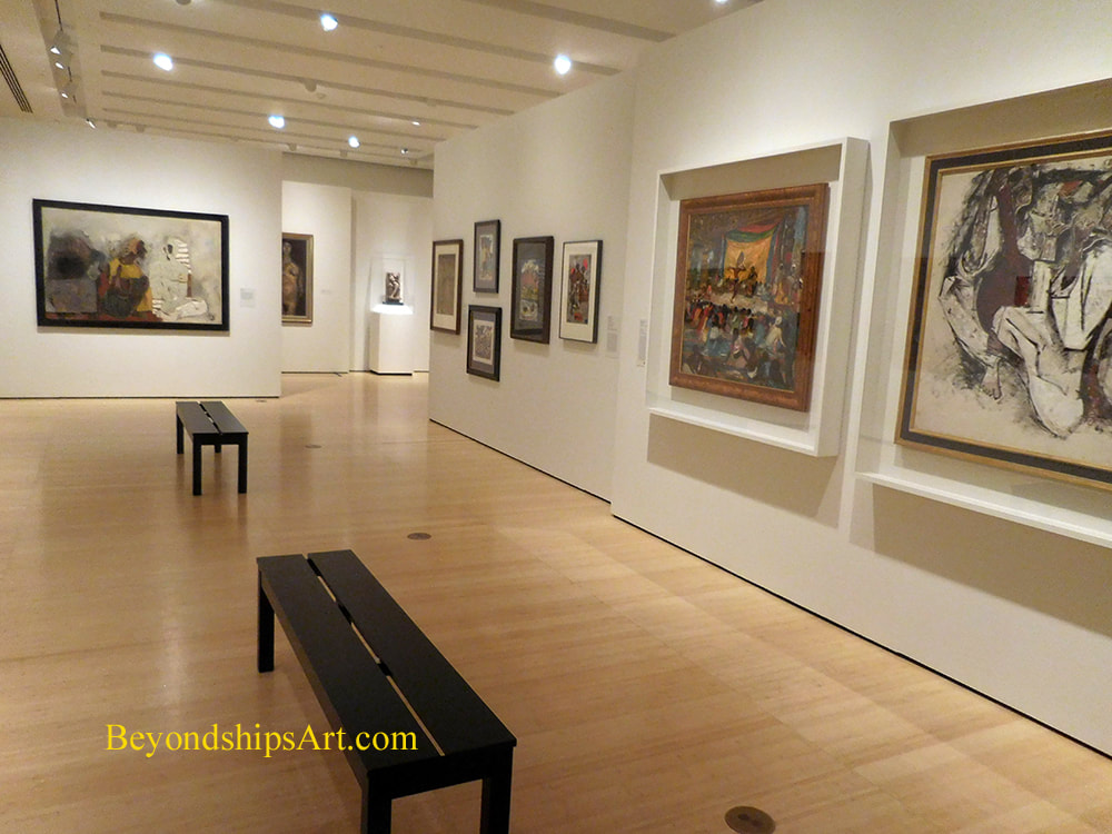 Gallery at the Asia Society Museum
