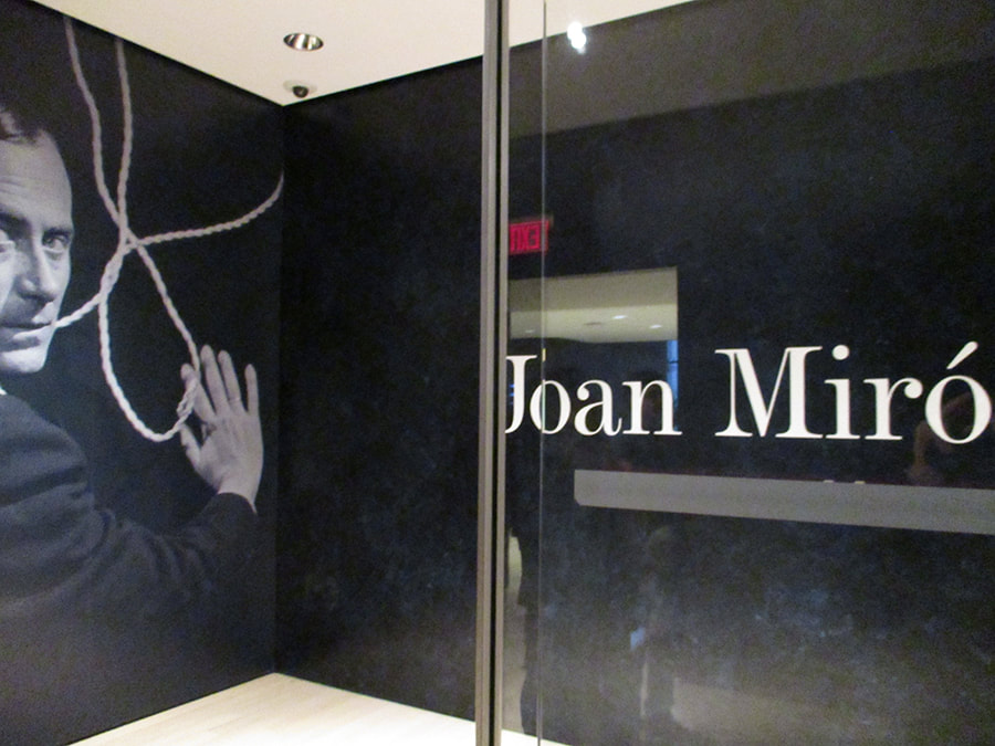 Joan Miro exhibition at MOMA