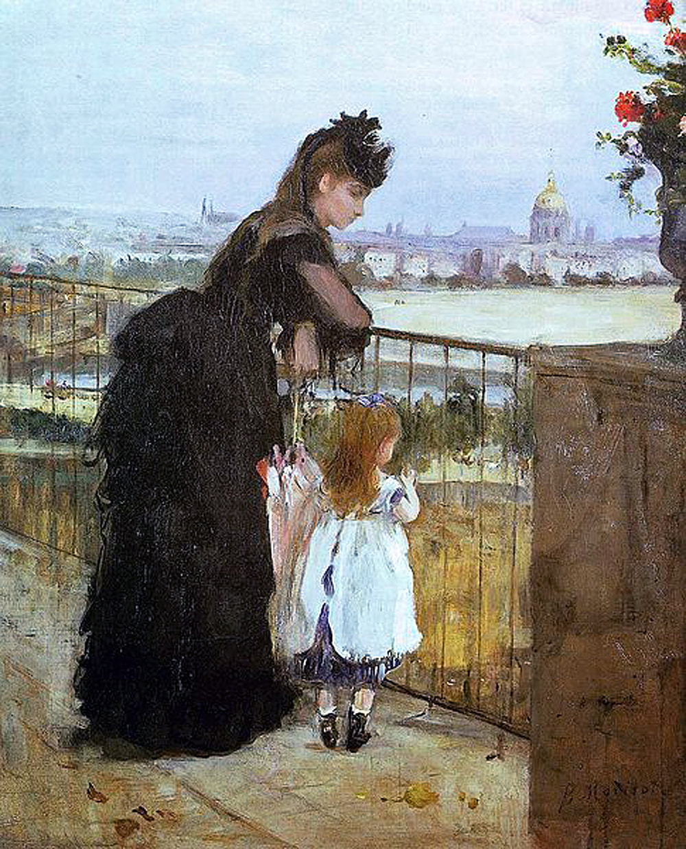 Painting by Berthe Morisot