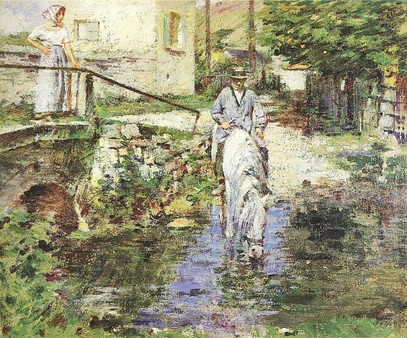 Painting by John Henry Twachtman