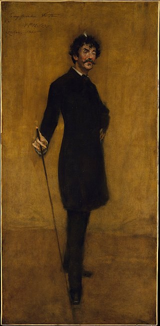 Portrait of Whistler by William Meritt Chase